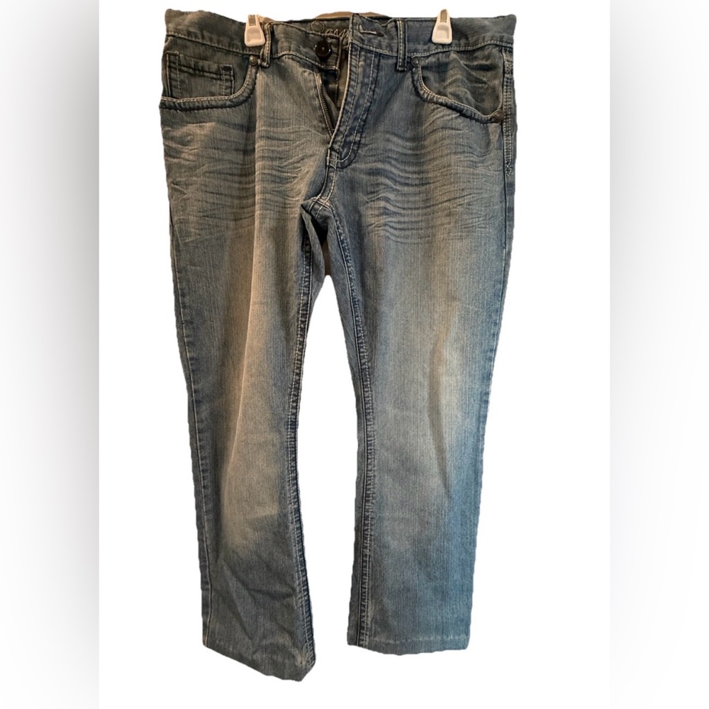 Men's Royal Premium Blue Denim Jeans, Tag‎ 36x30 Straight Leg